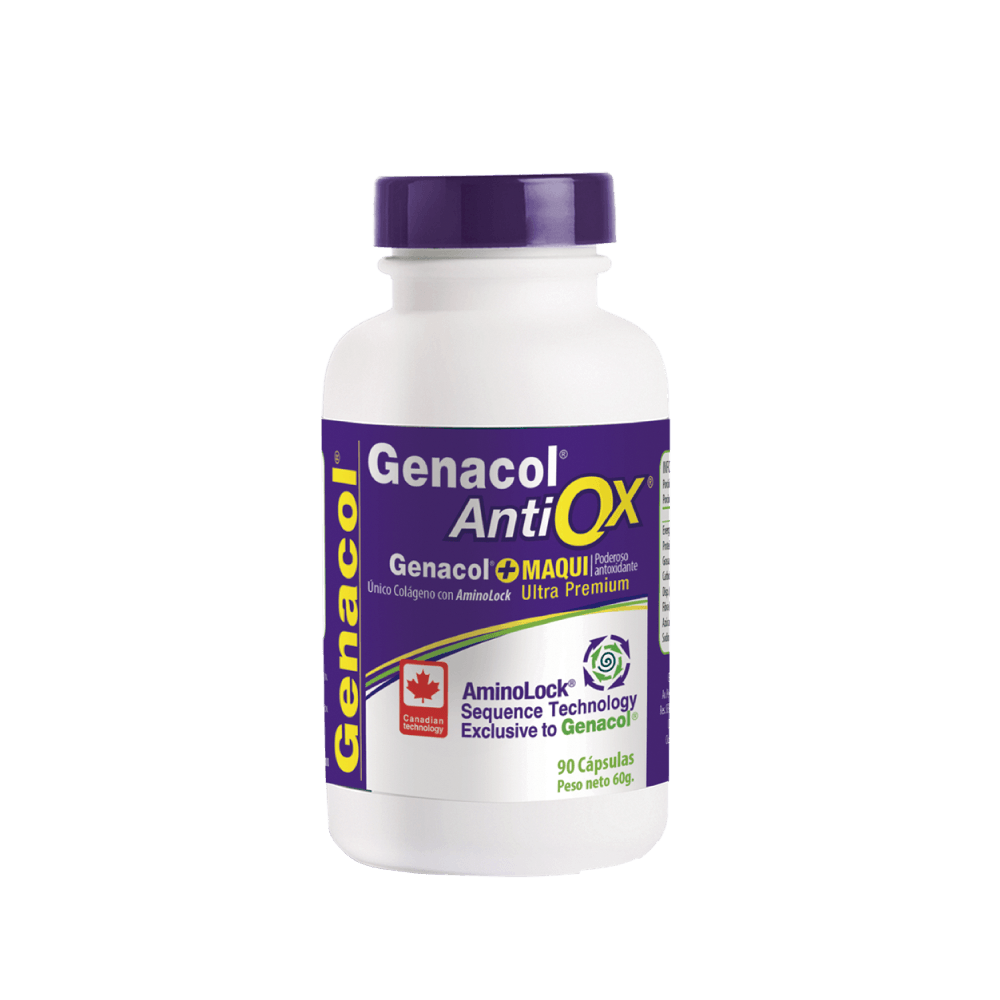 Genacol Antiox, colágeno Hidrolizado con Maqui, 90 Caps