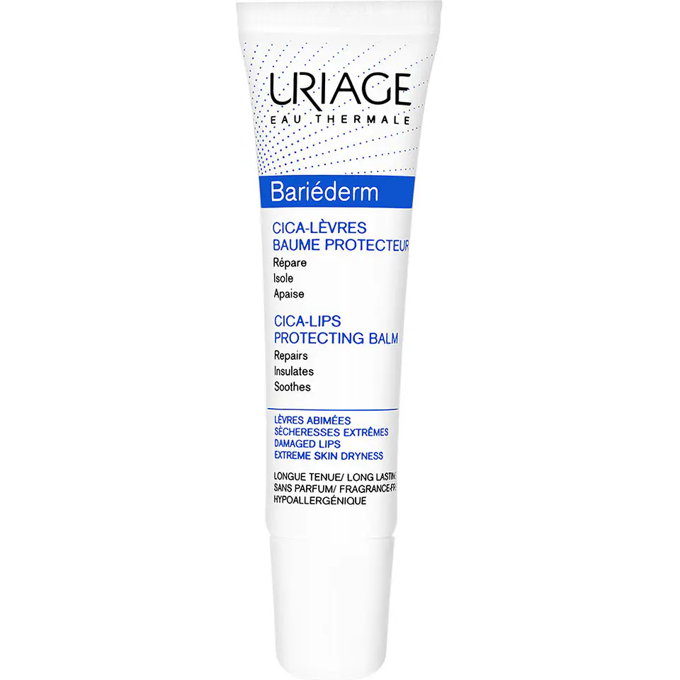 Bariéderm CICA Lèvres Uriage – Bálsamo Reparador de Labios con Efecto Barrera 1