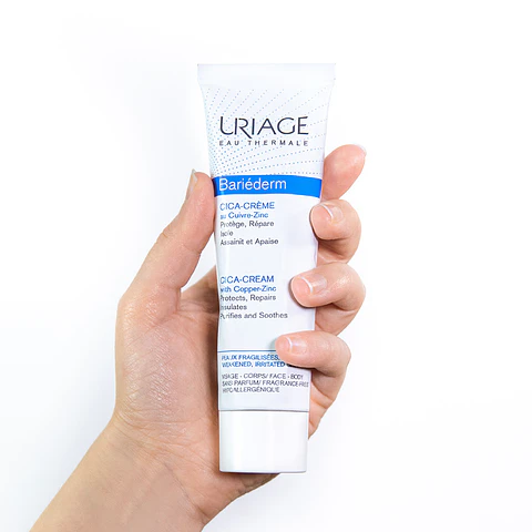 Uriage Bariéderm Cica-Crème – Crema Reparadora Protectora con Cu-Zn 100 ml