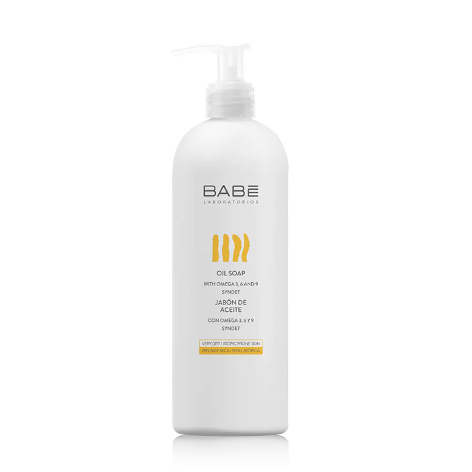 Jabón de Aceite Laboratorio Babé  500ml ¿Tu piel se siente incómoda, áspera o irritada después de la ducha? 3