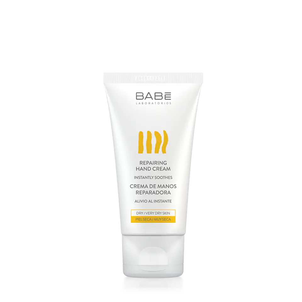 Crema De Manos Reparadora Babe  ¿Tus manos están secas, agrietadas o expuestas a agresiones externas? 1