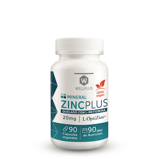 Zinc Plus 20 Mg 90 Capsulas
