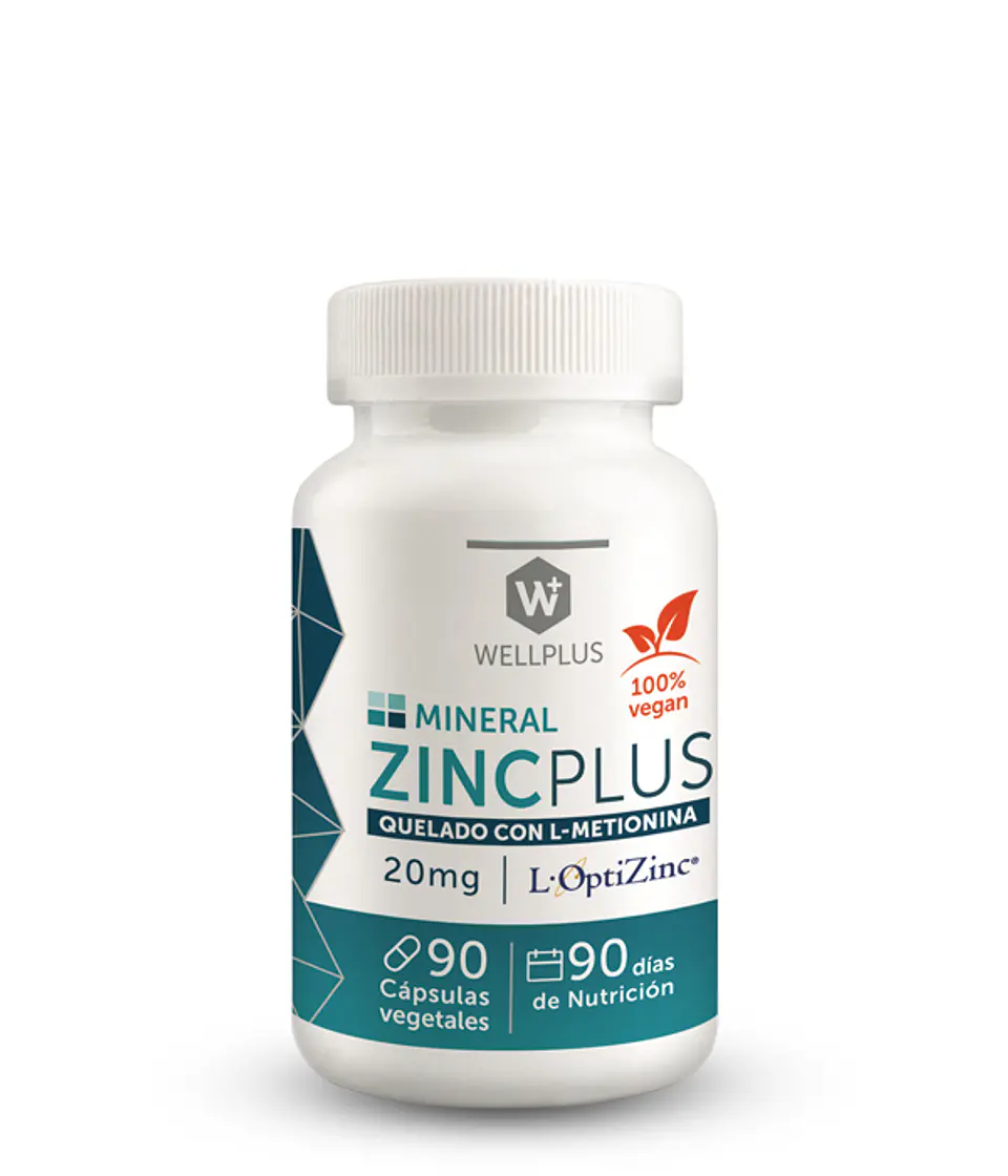 Zinc Plus 20 Mg 90 Cápsulas 1