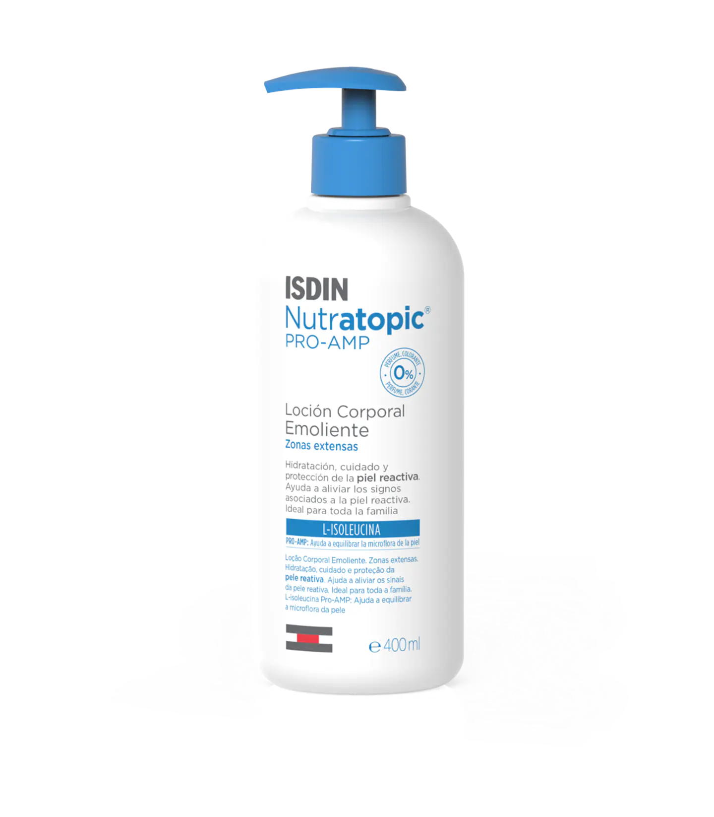 Nutratopic Pro-Amp Locion Emoliente 400Ml ISDIN 1