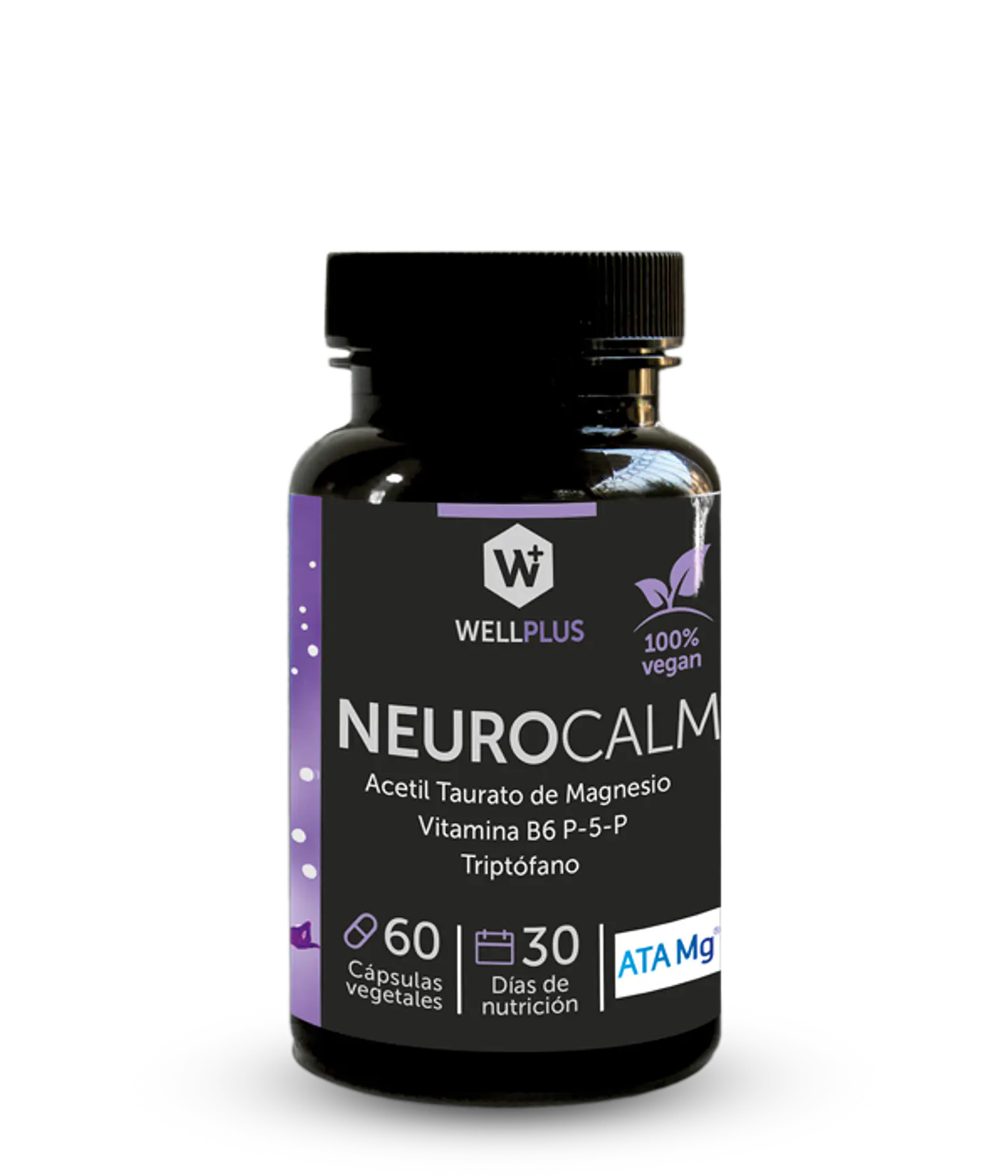 NeuroCalm Wellplus – Magnesio Acetil Taurato, Triptófano y B6 Activa para Apoyo del Sistema Nervioso | Boutique de Piel 1