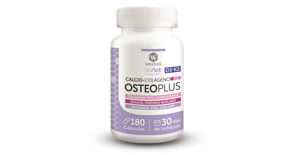 Osteoplus (D3 + K2 )180 Cáp ¿Te preocupa la salud de tus hu