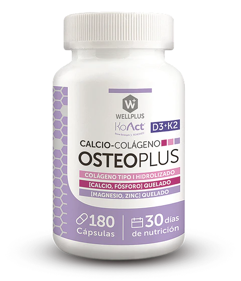 Osteoplus (D3 + K2 )180 Cáp  ¿Te preocupa la salud de tus huesos y articulaciones?