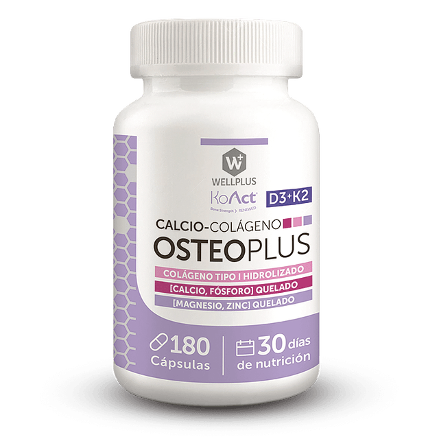 Osteoplus (D3 + K2 )180 Cápsulas