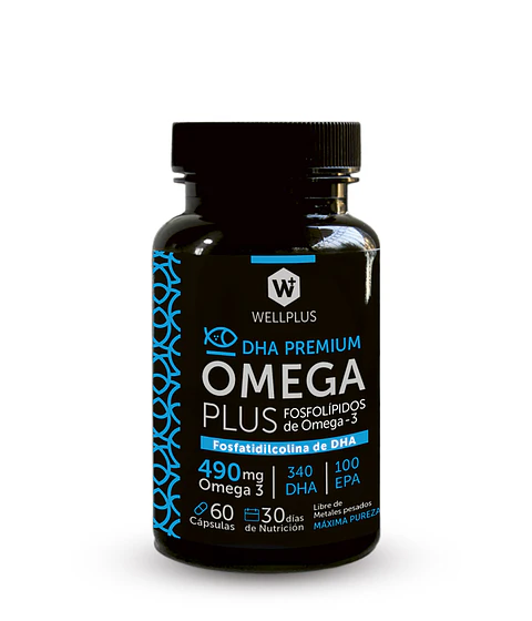 Omega Plus 490 Mg 60 Cáp ¿Notas que tu memoria, concentración o energía no son las mismas?