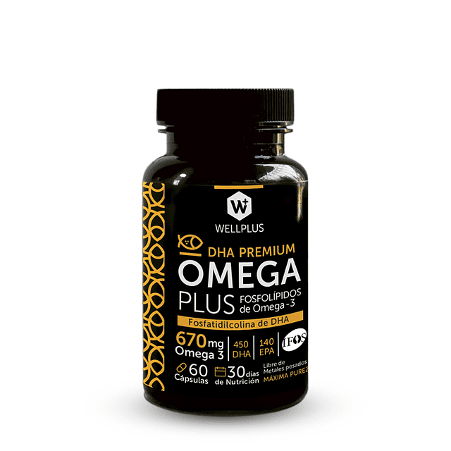 Omega Plus 670 Mg 60 Cápsulas