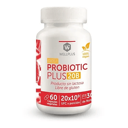 Probiotic Plus 20B 60 Capsulas