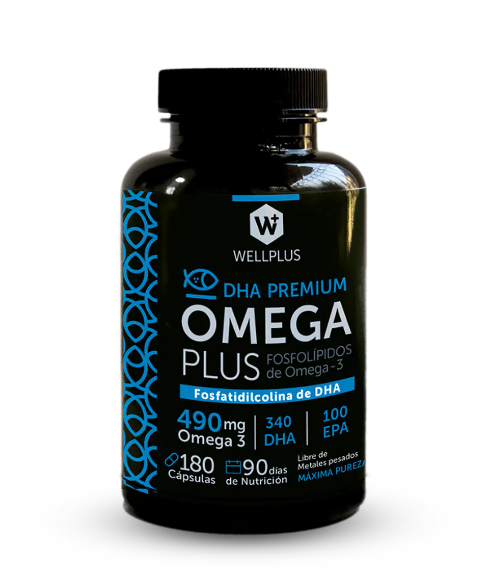 Omega Plus 490 Mg 180 Cáp ¿Notas que tu memoria, concentración o energía no son las mismas? 1