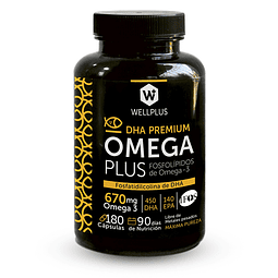 Omega Plus 670 Mg 180 Cápsulas