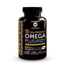 Omega Plus 670 Mg 120 Cápsulas