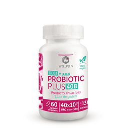 Probiotic Plus 40B Mujer 60 Capsulas