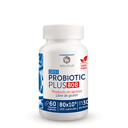 Probiotic Plus 80B 60 Capsulas