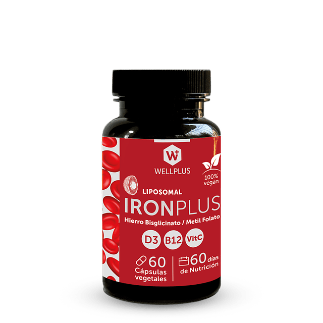 Iron Plus Liposomal 60 Cápsulas