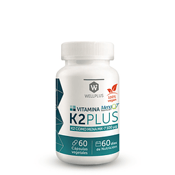 Vitamina K2 Plus Como Mk7 60 Capsulas
