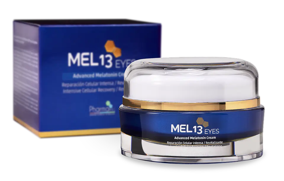MEL 13 Eyes Advanced Melatonin Cream ¿Te gustaría reducir la apariencia de las bolsas y ojeras bajo tus ojos para tener una mirada más descansada y fresca? 1