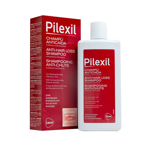 Pilexil Shampoo Anticaída 300ml ¿Notas que tu cabello se cae más de lo habitual? ¿Te preocupa la pérdida de densidad capilar?