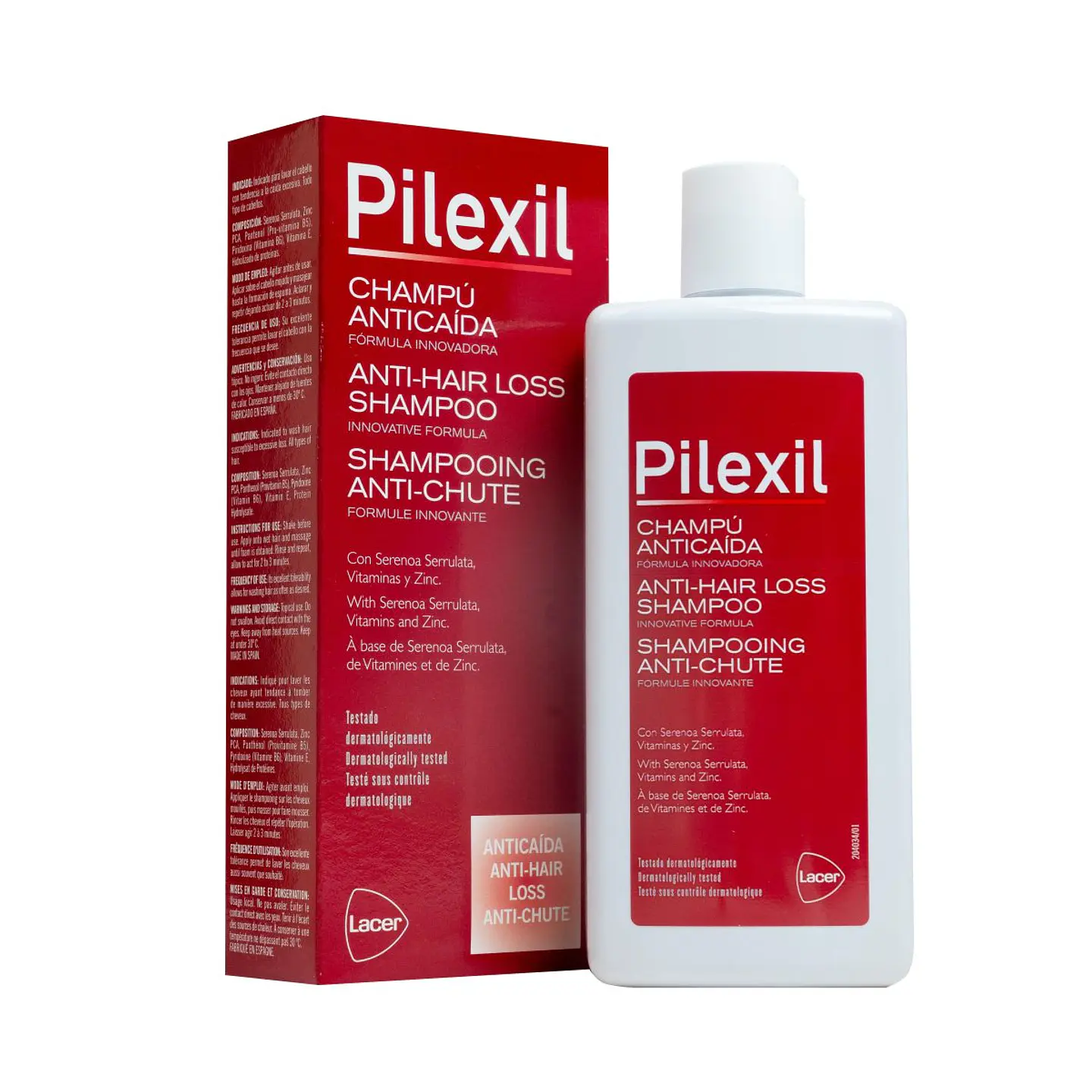 Pilexil Shampoo Anticaída 300ml ¿Notas que tu cabello se cae más de lo habitual? ¿Te preocupa la pérdida de densidad capilar? 1