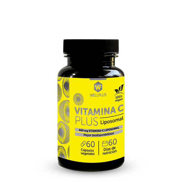 Vitamina C Plus Liposomal 60 Capsulas