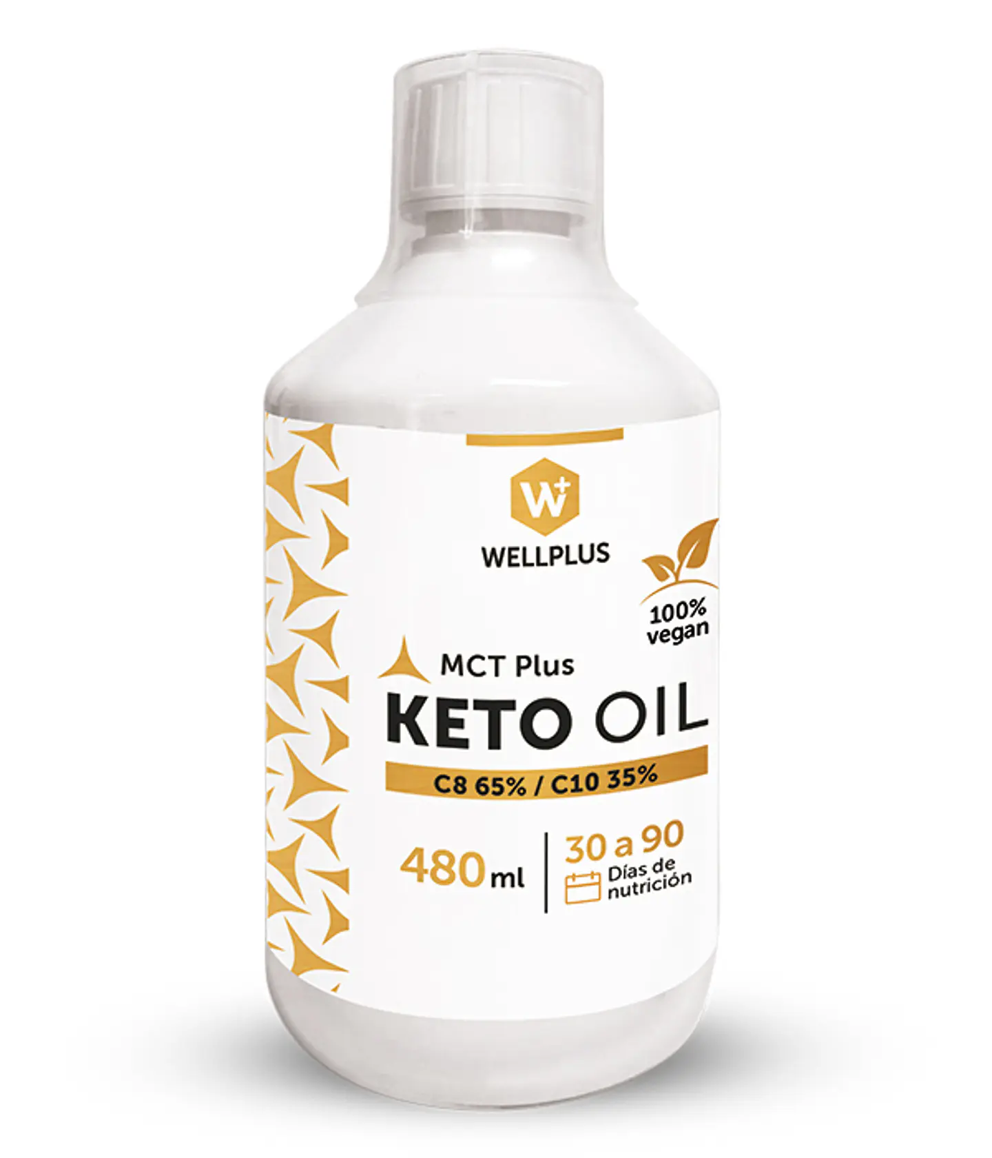 MCT Plus Keto Oil Wellplus ¿Tu energía se desploma a media mañana o sientes hambre constante que sabotea tu dieta? 1