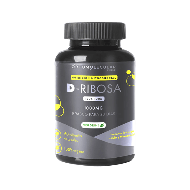 D RIBOSA 1000MG 60 CÁPSULAS