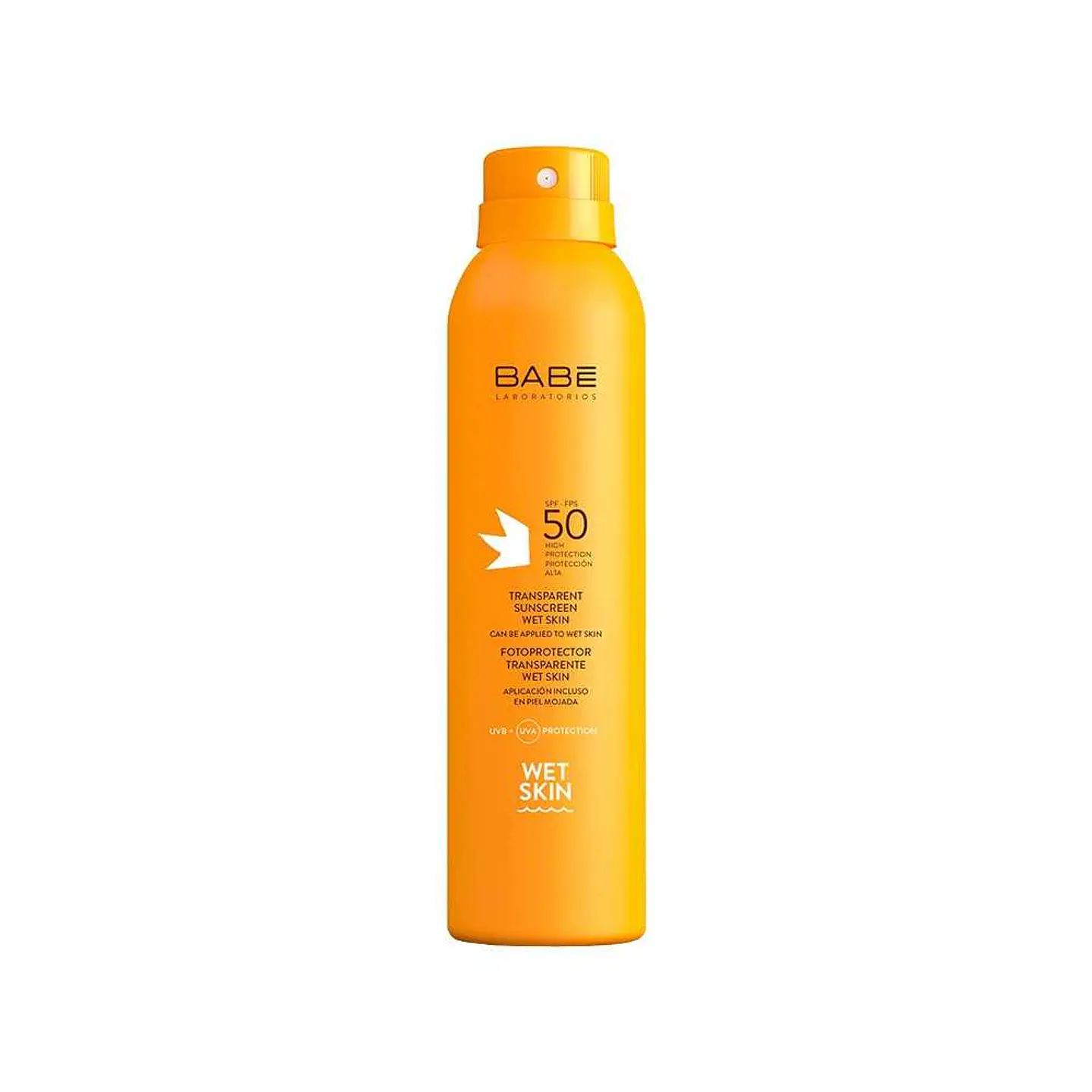 Fotoprotector Transparente Wet Skin SPF 50  BABE vencimiento 7/26 3