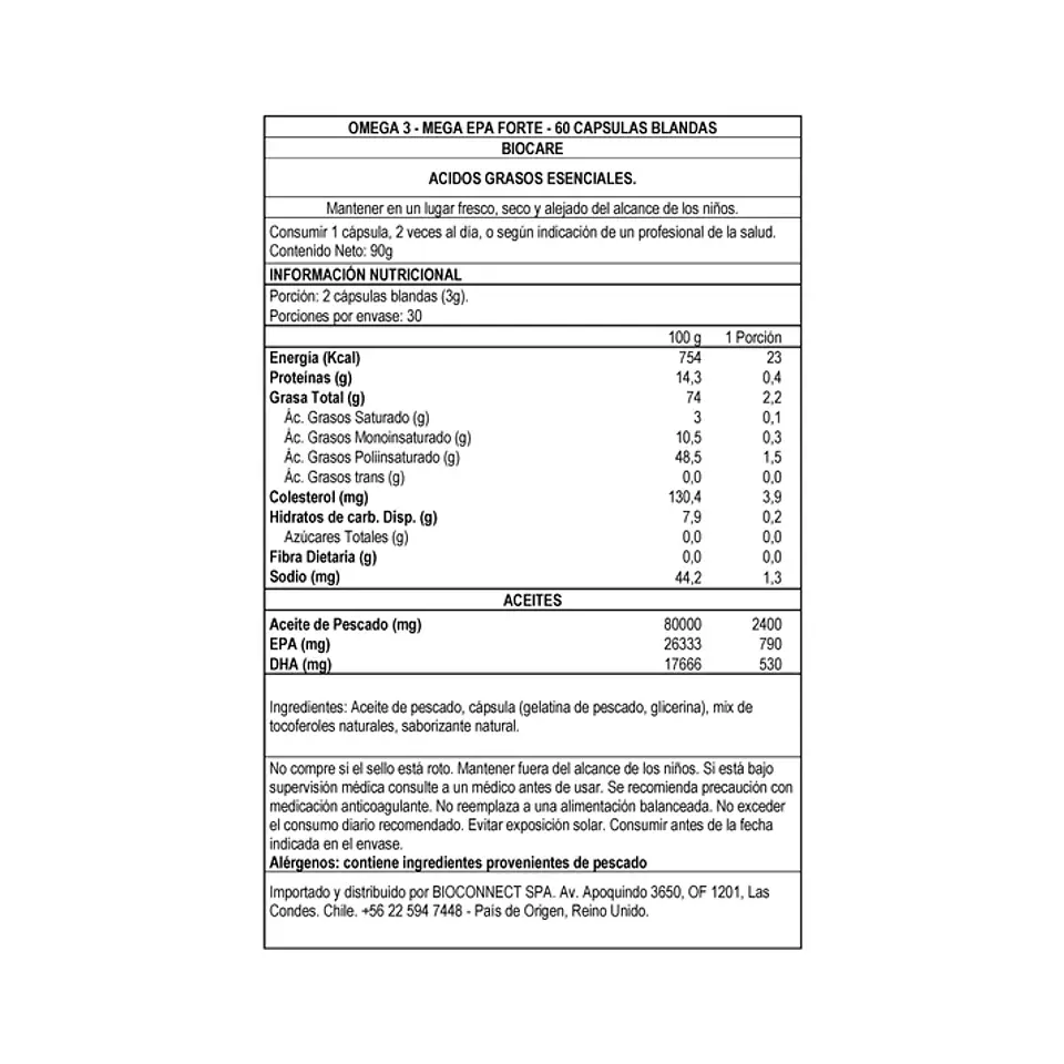 Mega EPA Forte 60 cáp ¿Sabías que cuidar tu salud cardiovascular también puede mejorar tu memoria y darle a tu piel el resplandor que necesita? 3