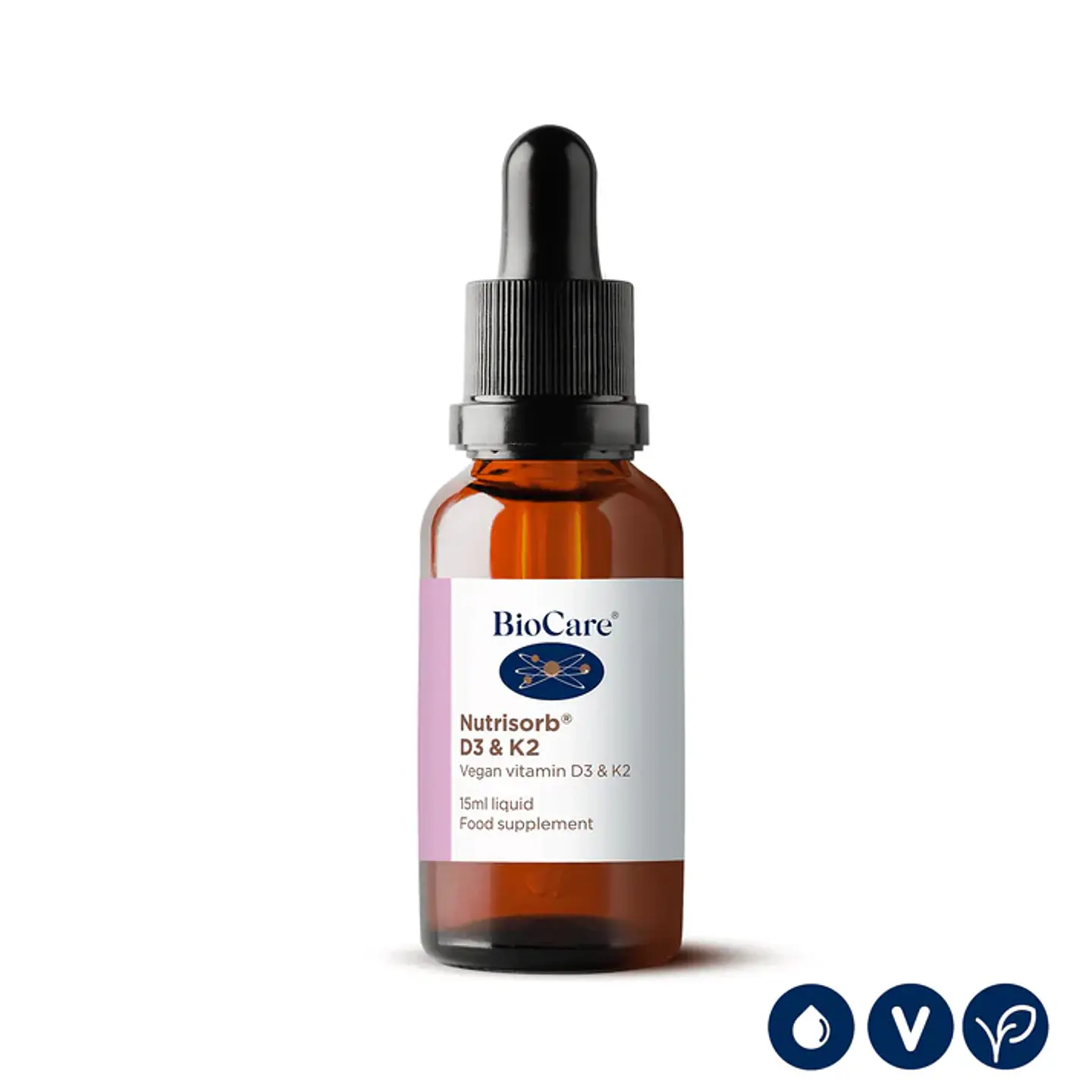  Vitamina D3 + K2 Líquida Biocare – Vitamina D3 con K2 MK-7 en Gotas Alta Absorción 15 ml 2