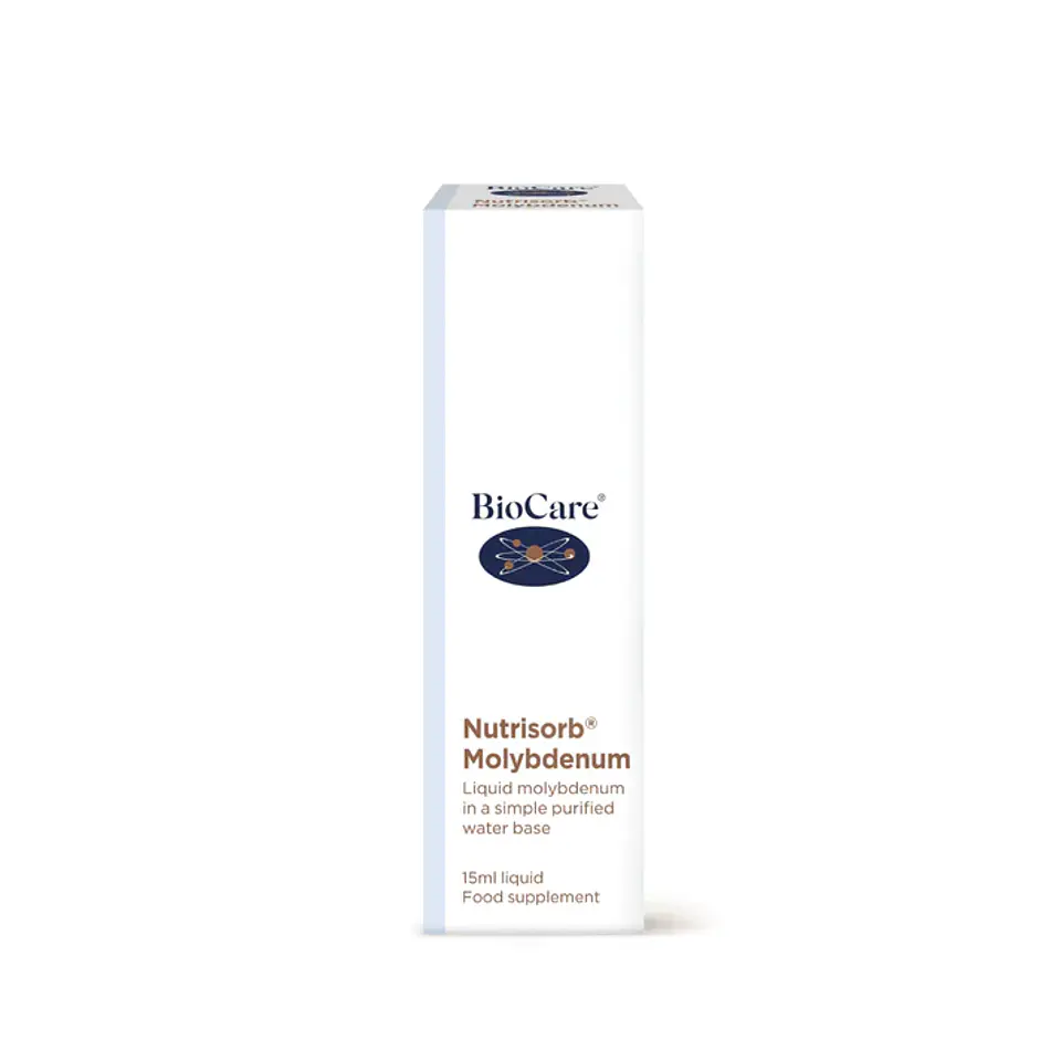 Nutrisorb Molibdeno Líquido Biocare – Molibdeno en Gotas Alta Absorción 15 ml  2