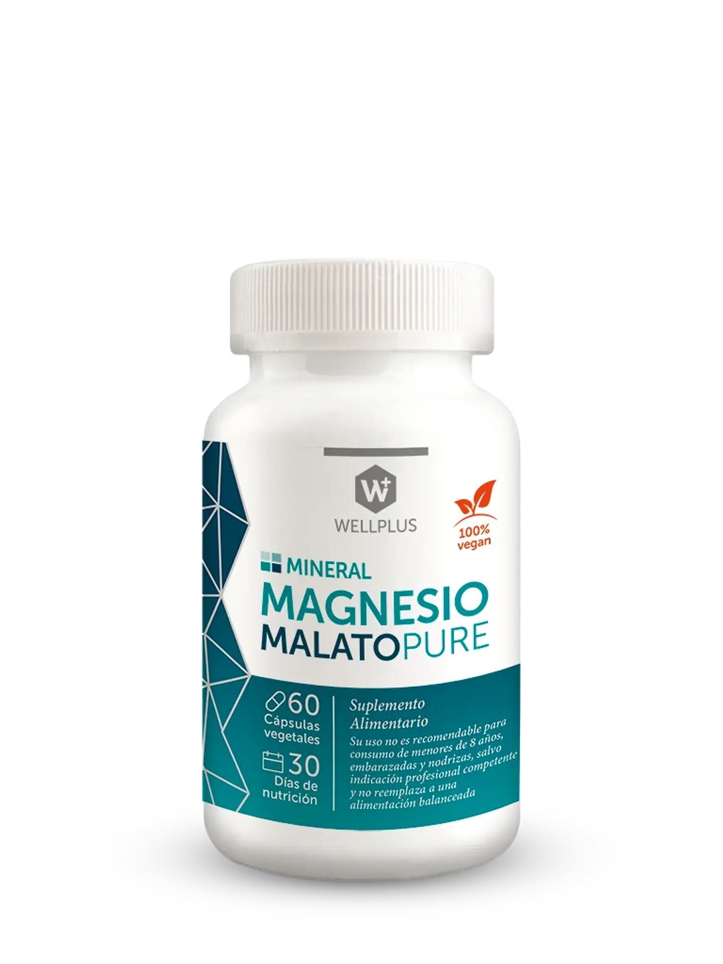 Magnesio MalatoPure Wellplus – Magnesio de Alta Energía con Ácido Málico 60 cápsulas Boutique de Piel 1