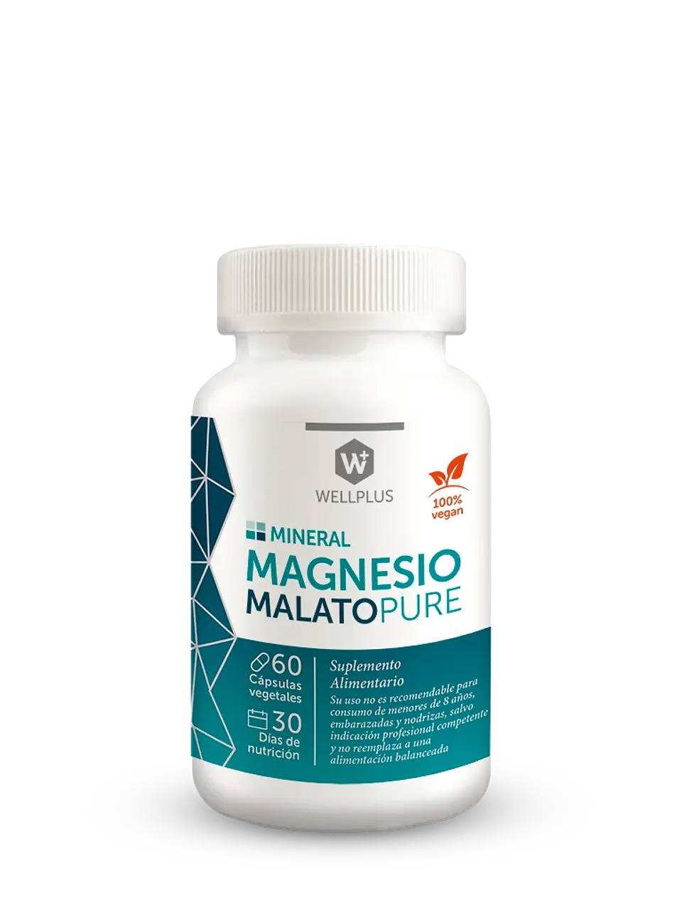 Magnesio MalatoPure Wellplus – Magnesio de Alta Energía con Ácido Málico 60 cápsulas Boutique de Piel 1