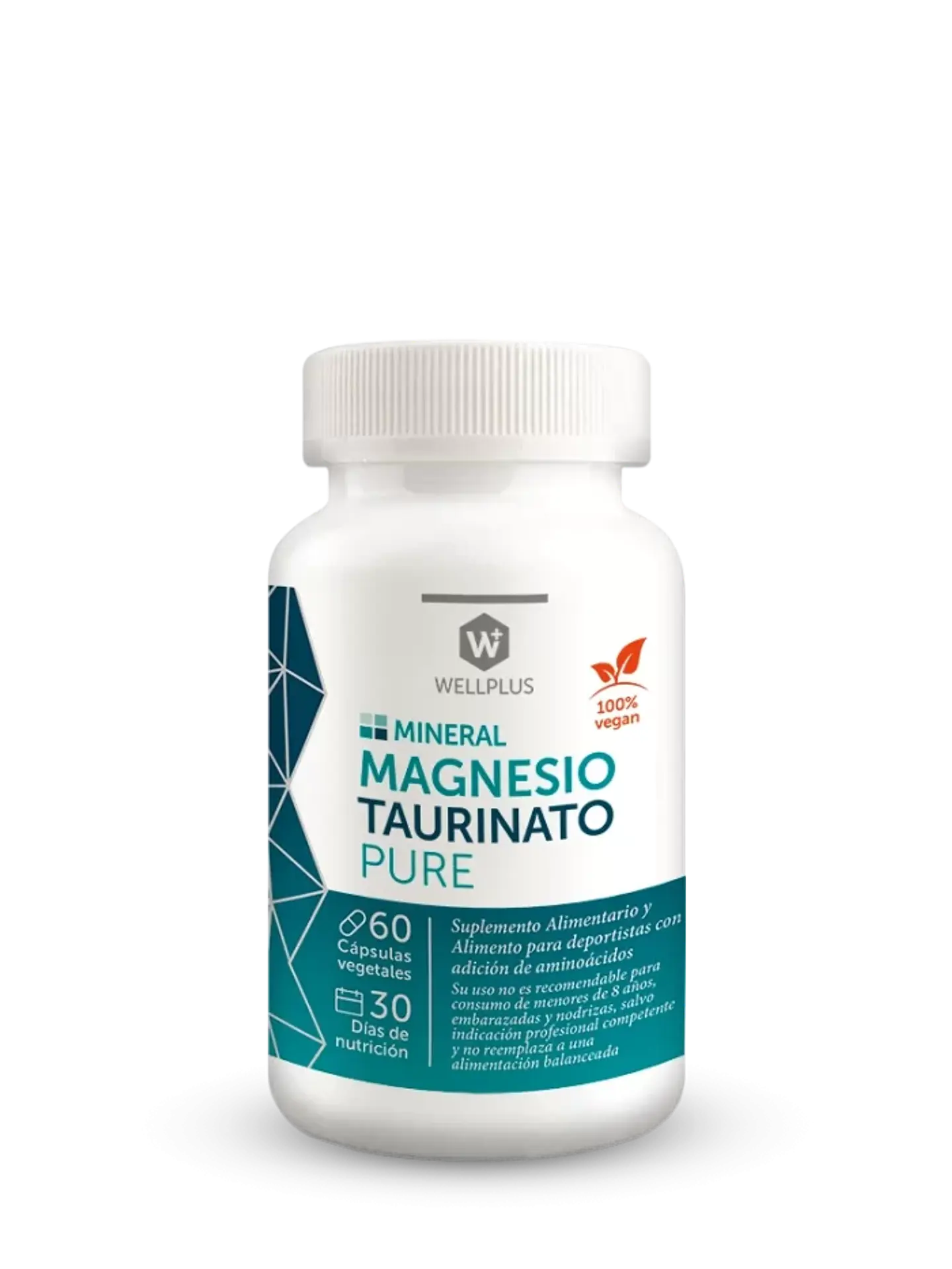 Magnesio Taurinato Pure 60 cáp 1