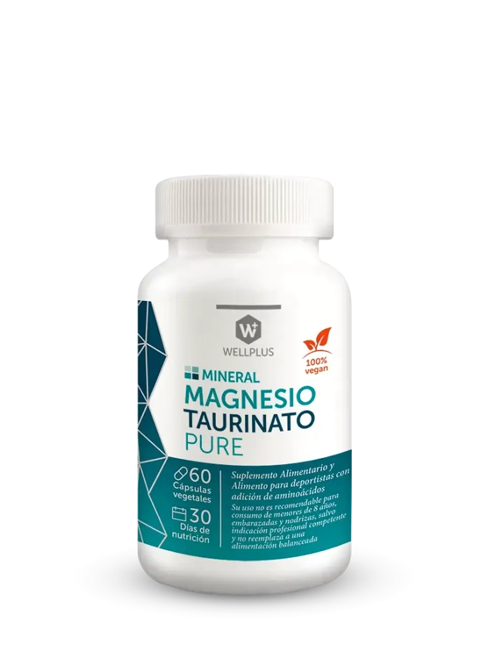 Magnesio Taurinato Pure 60 cáp 1