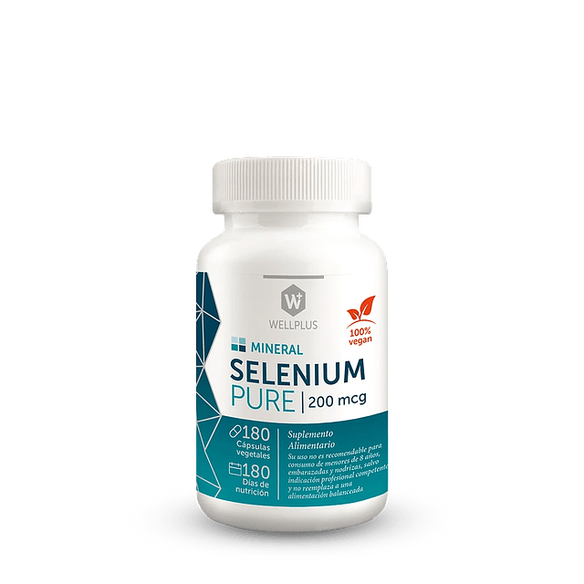 Selenium Pure 180 cápsulas