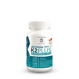 Vitamina K2 Plus 60 cápsulas