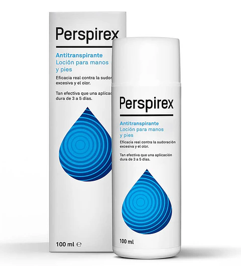 Perspirex Locion Para Pies ¿La sudoración en manos o pies te incomoda todos los días?