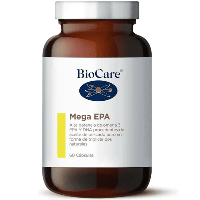 Omega 3 Mega EPA Aceite De Pescado, 60 Cáps.