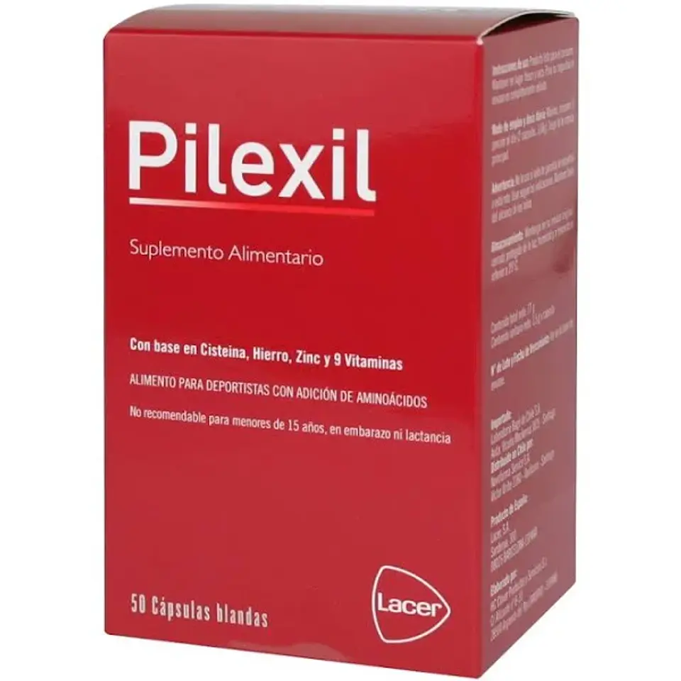 Pilexil Suplemento Alimentario ¿Te preocupa la caída del cabello y buscas una solución efectiva y respaldada por la ciencia? 1