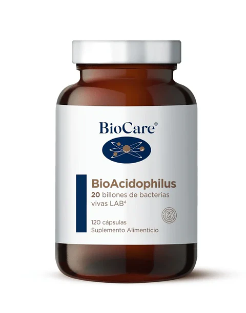Bioacidophilus 20 Billones 120 Cáp.Biocare