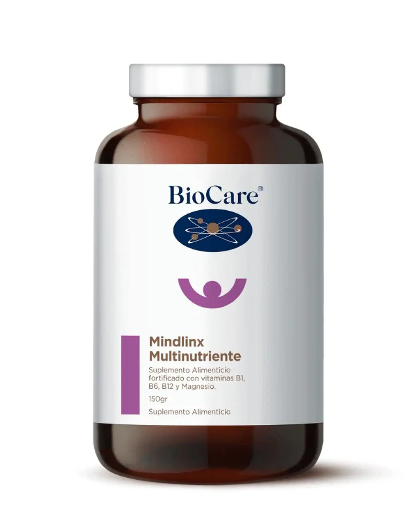 Mindlinx Multinutriente Polvo Biocare – Multivitamínico en Polvo para Energía y Sistema Nervioso 150 g  1