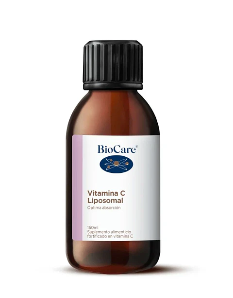 Vitamina C Liposomal Líquida Biocare – Vitamina C de Alta Absorción en Formato Liposomal 150 ml