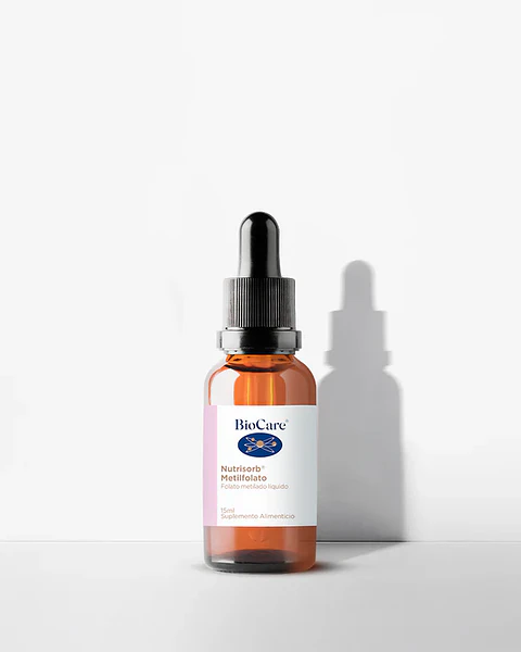 Nutrisorb Metilfolato Líquido Biocare – Vitamina B9 Activa (5-MTHF) en Gotas Alta Absorción 15 ml Boutique de Piel