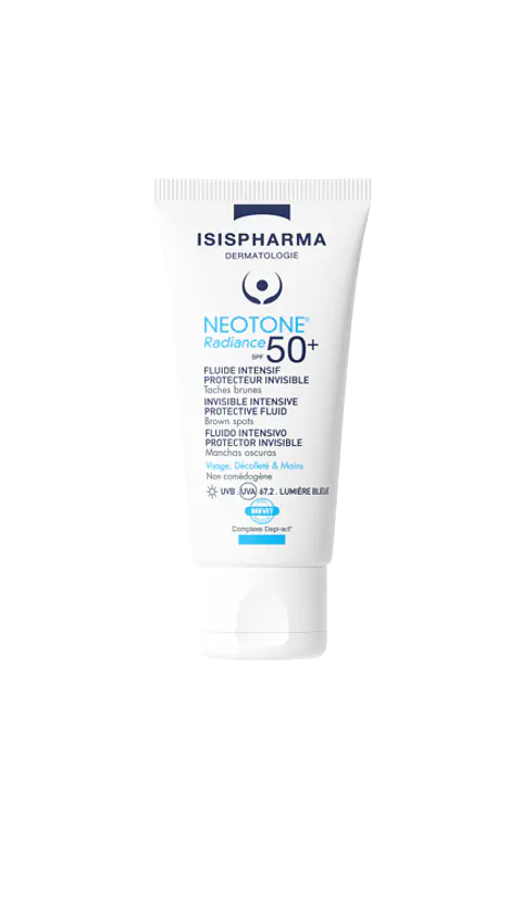 Neotone Radiance SPF50+ Isispharma – Protector Solar Despigmentante Iluminador