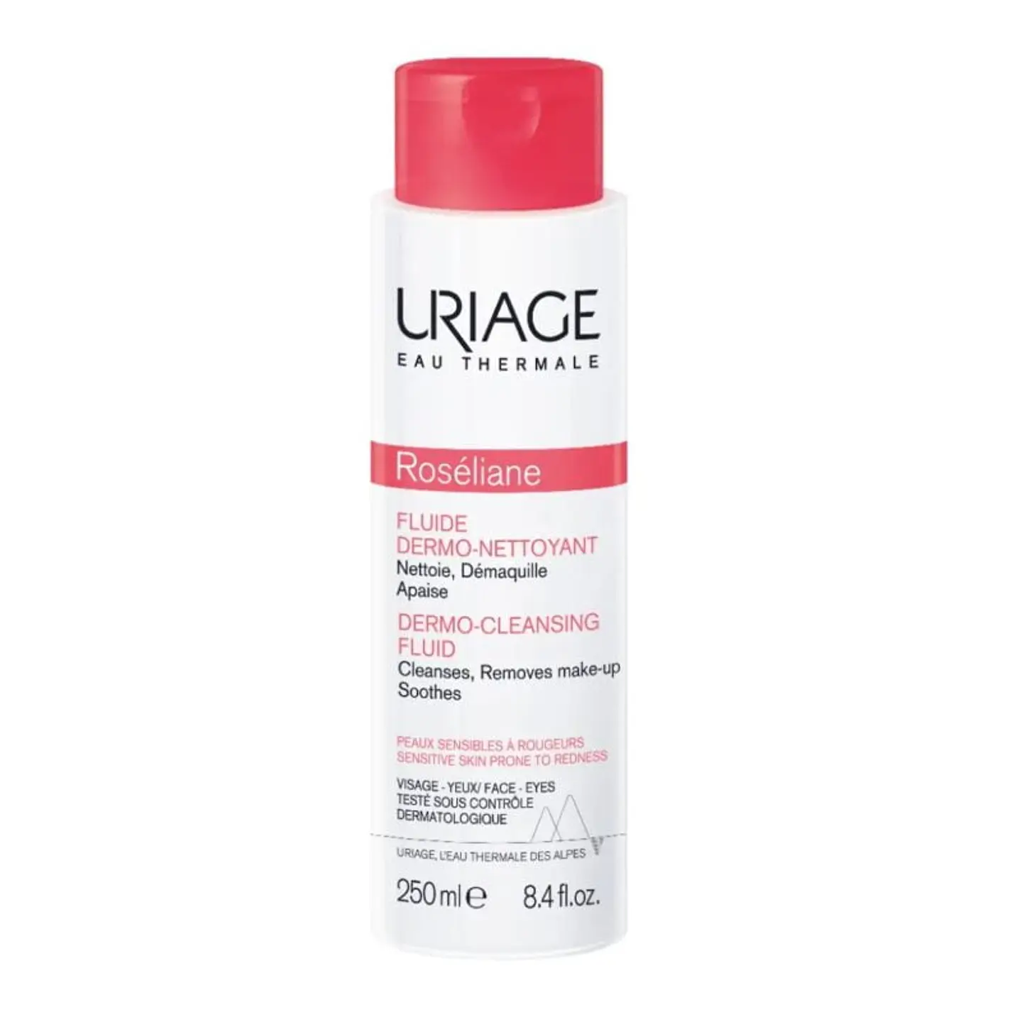 Roséliane Fluido Dermo-Limpiador Uriage – Limpieza Suave para Piel Sensible con Rojeces 1