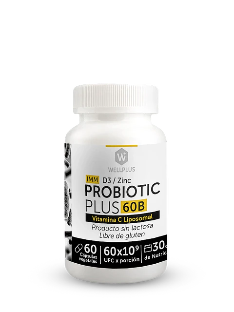 Probiotic Plus 60B ¿Sientes que tu digestión no está funcionando correctamente o que tu sistema inmune necesita un apoyo extra?