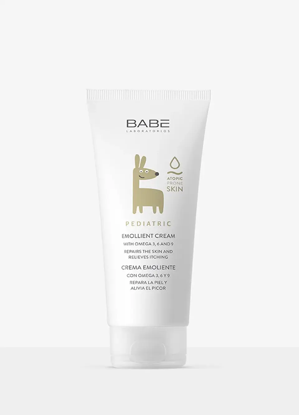CREMA EMOLIENTE PEDIATRIC BABE ¿Tu hijo sufre de piel seca, irritada o con tendencia atópica? 1