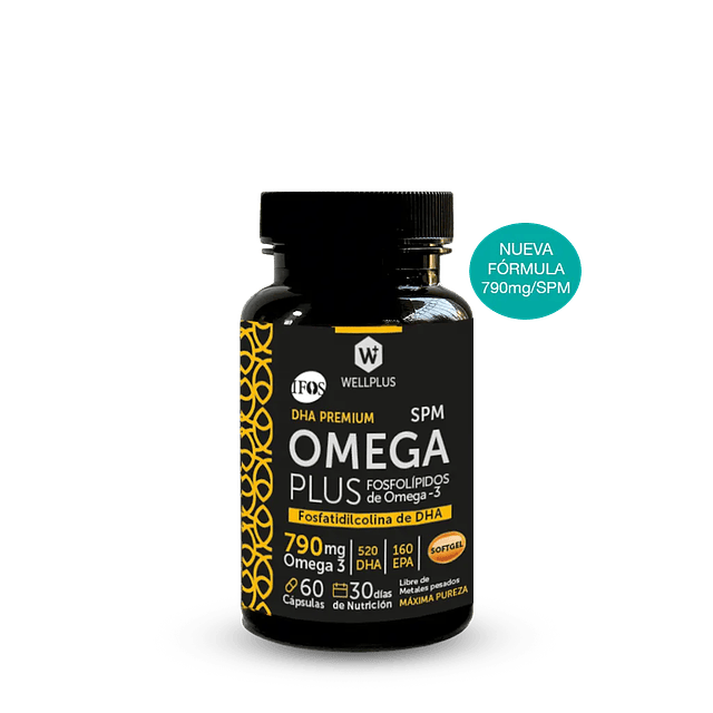 Omega Plus 790 Mg 60 Cápsulas